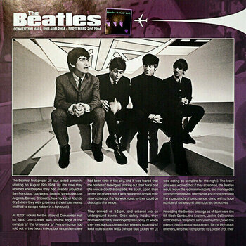 LP ploča The Beatles - Philadelphia Convention Hall - 2nd September 1964 (LP) - 4