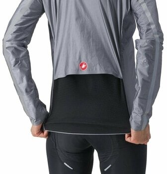 Cycling Jacket, Vest Castelli Tempesta Lite W Jacket Gray XS - 3