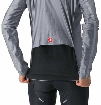 Kerékpár kabát, mellény Castelli Tempesta Lite W Jacket Gray S Kabát - 3