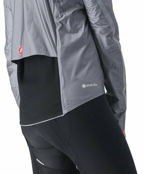 Αντιανεμικά Ποδηλασίας Castelli Tempesta Lite W Jacket Gray XL Σακάκι - 4