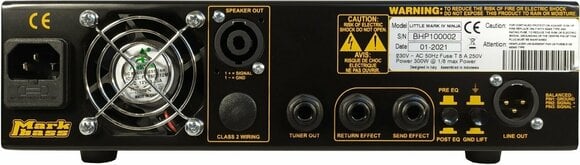 Hybrid Bass Amplifier Markbass Little Mark IV Ninja - 6