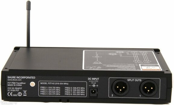 Brezžični in-ear monitoring Shure EP2TR112GR - 2