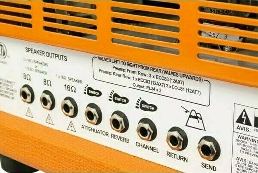 Amplificador a válvulas Orange Rockerverb MKIII Orange - 3