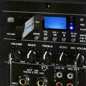 Système de sonorisation alimenté par batterie Ibiza Sound PORT12VHF-BT - 4