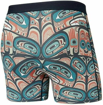 Fitness spodní prádlo SAXX Quest Boxer Brief Box Design Multi S Fitness spodní prádlo - 2