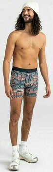 Fitness spodní prádlo SAXX Quest Boxer Brief Box Design Multi S Fitness spodní prádlo - 3