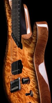 Multiscale electric guitar Ormsby SX GTR Joe Haley 6 Lacterine Glow - 4