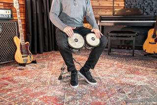 Bongo Meinl HB50UG Journey Series Ultimate Gray Bongo - 7