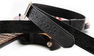 Kytarový pás RightOnStraps Legend BM Bohemian Kytarový pás Black - 4