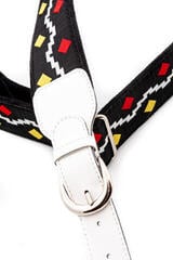 Kytarový pás RightOnStraps Legend Get Back Kytarový pás Black/White - 2
