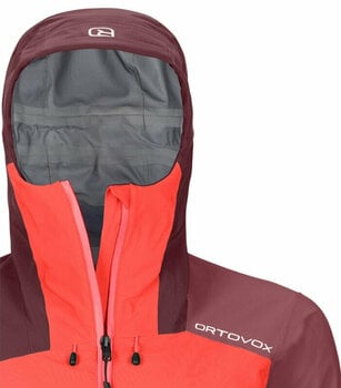 Kurtka outdoorowa Ortovox Westalpen 3L Jacket W Coral XS Kurtka outdoorowa - 2