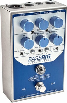 Pré-amplificador/amplificador em rack Origin Effects BASSRIG - 2