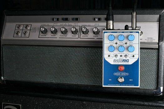 Pré-amplificador/amplificador em rack Origin Effects BASSRIG - 4