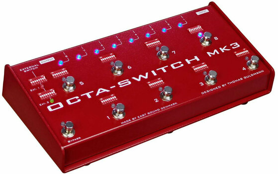 Pédalier pour ampli guitare Carl Martin Octa-Switch MK3 Pédalier pour ampli guitare - 3