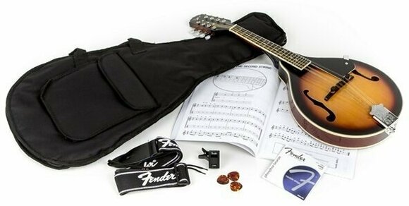 Mandoline Fender Concert Tone Mandolin Pack, Rosewood Fingerboard, Sunburst - 2