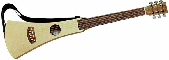 Folk Guitar Martin Steel String Backpacker Guitar - 4
