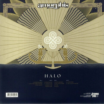 Vinyl Record Amorphis - Halo (Limited Edition Gold Splatter Vinyl) (2 LP) - 2