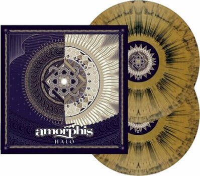 Disco de vinilo Amorphis - Halo (Limited Edition Gold Splatter Vinyl) (2 LP) - 3