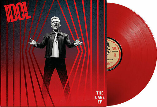 LP deska Billy Idol - The Cage EP (Indie) (Red Coloured) (LP) - 3