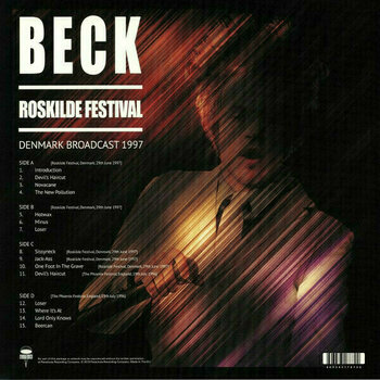 LP Beck - Roskilde Festival. Denmark Broadcast 1997 (Limited Edition) (2 LP) - 3