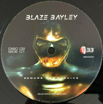 Vinyl Record Blaze Bayley - Endure And Survive (Infinite Entanglement Part II) (2 LP) - 4
