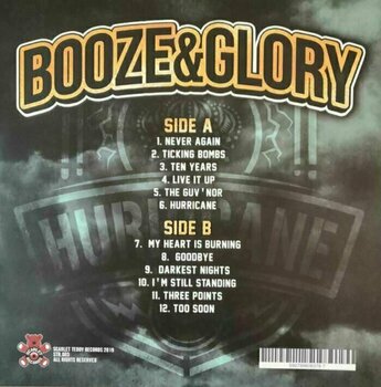 Vinylskiva Booze & Glory - Hurricane (LP) - 4