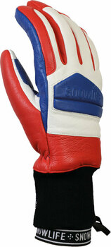 Ski Gloves Snowlife Classic Leather Glove Blue/White S Ski Gloves - 2