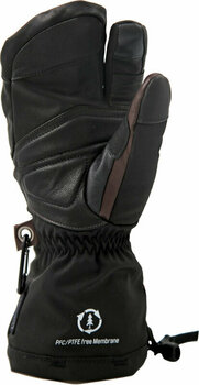 Rękawice narciarskie Snowlife Capricorn DT Eco Mitten Black/Brown L Rękawice narciarskie - 2
