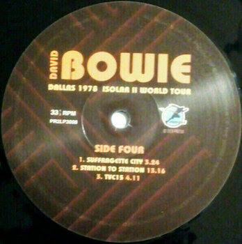 Disco de vinilo David Bowie - Dallas 1978 - Isolar II World Tour (2 LP) - 5