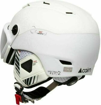 Ski Helmet Cairn Spectral MGT 2 Mat White 56-57 Ski Helmet - 2