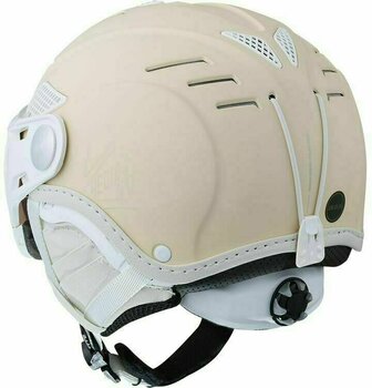 Lyžiarska prilba Cairn Helios Leather Evolight NXT Mat Cream 60-62 Lyžiarska prilba - 2