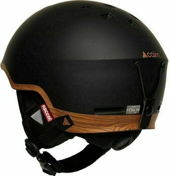 Ski Helmet Cairn Centaure Rescue Mat Black Wood 54-56 Ski Helmet - 2