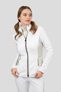 T-shirt/casaco com capuz para esqui Sportalm  Doxy Womens Second Layer Optical White 34 Ponte - 6