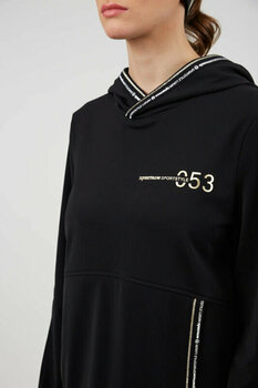 Mikina a tričko Sportalm Chase Womens Sweater Black 34 Mikina - 4