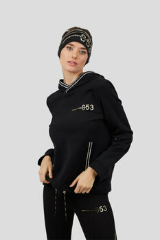 T-shirt/casaco com capuz para esqui Sportalm Chase Womens Sweater Black 38 Hoodie - 6