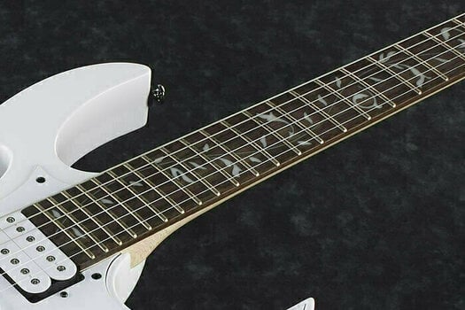 Elektrická gitara Ibanez JEMJR-WH White - 4