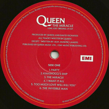 Hanglemez Queen - The Miracle (1 LP + 5 CD + 1 Blu-ray + 1 DVD) - 3