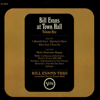 Vinylplade Bill Evans Trio - At Town Hall, Volume One (LP) - 4