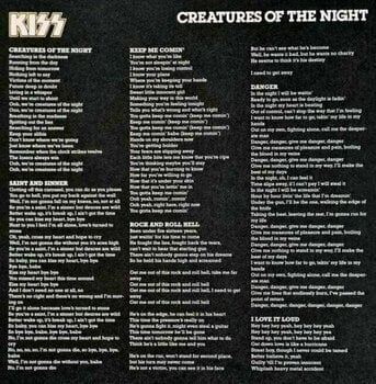 Vinylplade Kiss - Creatures Of The Night (LP) - 3
