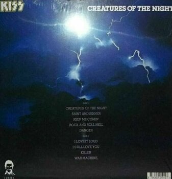 Vinyl Record Kiss - Creatures Of The Night (LP) - 4