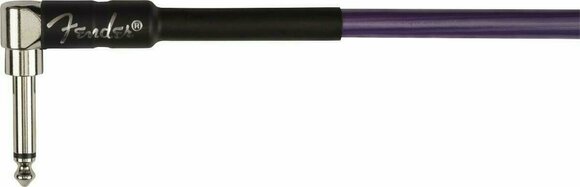 Instrument Cable Fender J Mascis Coiled Instrument Cable Violet 9 m Straight - Angled - 4