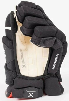 Hokejske rokavice Bauer S22 Vapor 3X Pro Glove SR 14 Navy/Red/White Hokejske rokavice - 3