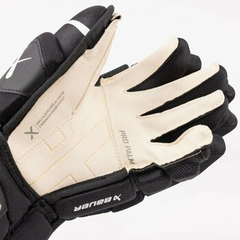 Hokejske rokavice Bauer S22 Vapor 3X Pro Glove SR 14 Navy/Red/White Hokejske rokavice - 6