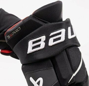 Hokejske rokavice Bauer S22 Vapor 3X Pro Glove SR 14 Navy/Red/White Hokejske rokavice - 12