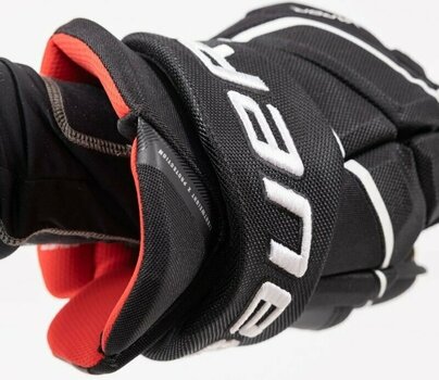 Hokejske rokavice Bauer S22 Vapor 3X Pro Glove SR 14 Navy/Red/White Hokejske rokavice - 11