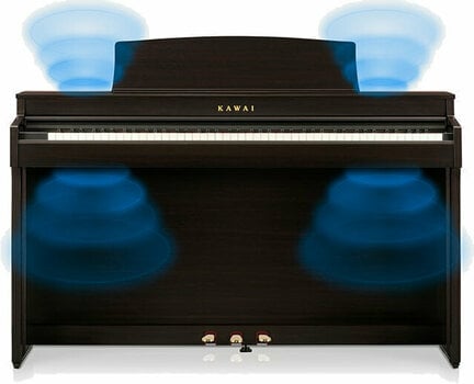 Digitális zongora Kawai CN301 Premium Rosewood Digitális zongora - 4