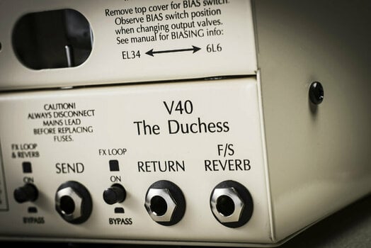 Lampový gitarový zosilňovač Victory Amplifiers V40 Head The Duchess The Duchess Lampový gitarový zosilňovač - 12
