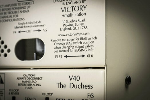 Lampový gitarový zosilňovač Victory Amplifiers V40 Head The Duchess The Duchess - 15