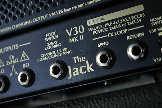 Lampový gitarový zosilňovač Victory Amplifiers V30MKII Head The Jack - 10