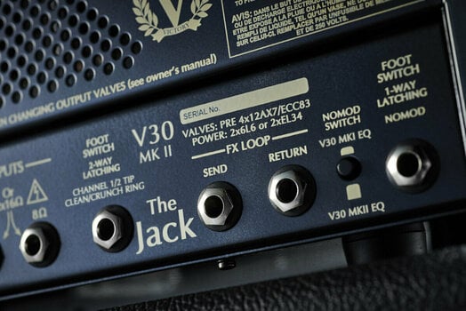 Lampový gitarový zosilňovač Victory Amplifiers V30MKII Head The Jack - 12
